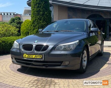 Серый БМВ 520, объемом двигателя 2 л и пробегом 190 тыс. км за 10700 $, фото 2 на Automoto.ua