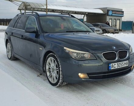 Серый БМВ 520, объемом двигателя 2 л и пробегом 310 тыс. км за 7900 $, фото 2 на Automoto.ua