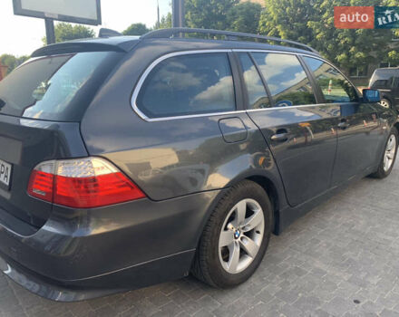 Серый БМВ 520, объемом двигателя 2 л и пробегом 247 тыс. км за 8700 $, фото 4 на Automoto.ua