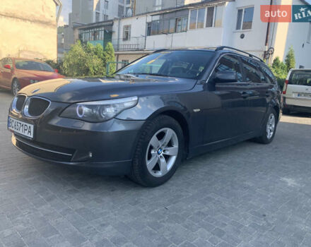 Серый БМВ 520, объемом двигателя 2 л и пробегом 247 тыс. км за 8700 $, фото 2 на Automoto.ua