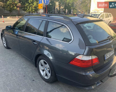 Серый БМВ 520, объемом двигателя 2 л и пробегом 247 тыс. км за 8700 $, фото 3 на Automoto.ua