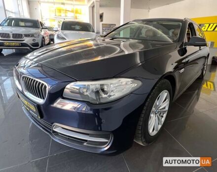 Синий БМВ 520, объемом двигателя 2 л и пробегом 380 тыс. км за 15450 $, фото 2 на Automoto.ua