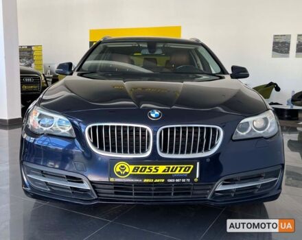 Синий БМВ 520, объемом двигателя 2 л и пробегом 380 тыс. км за 15450 $, фото 1 на Automoto.ua