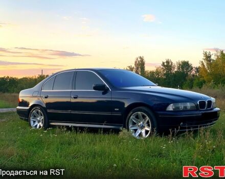 Синий БМВ 520, объемом двигателя 2.2 л и пробегом 360 тыс. км за 6600 $, фото 1 на Automoto.ua