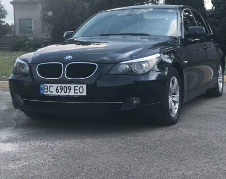Синий БМВ 520, объемом двигателя 2 л и пробегом 338 тыс. км за 9000 $, фото 1 на Automoto.ua