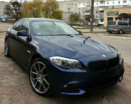 Синій БМВ 520, об'ємом двигуна 2 л та пробігом 190 тис. км за 9300 $, фото 1 на Automoto.ua