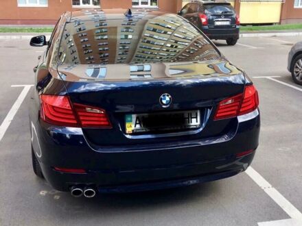 Синій БМВ 520, об'ємом двигуна 2 л та пробігом 176 тис. км за 22000 $, фото 1 на Automoto.ua