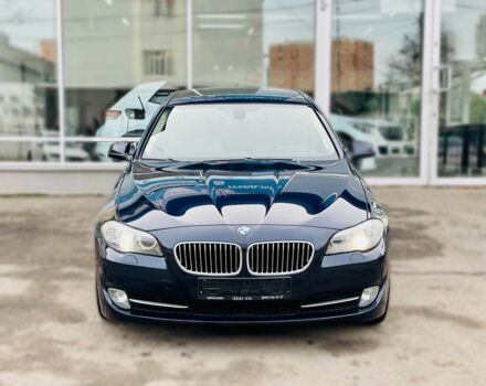Синий БМВ 520, объемом двигателя 2 л и пробегом 114 тыс. км за 13999 $, фото 1 на Automoto.ua