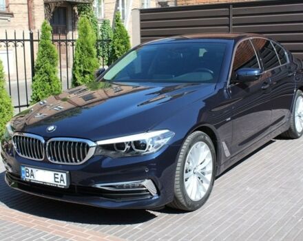 Синий БМВ 520, объемом двигателя 2 л и пробегом 39 тыс. км за 45500 $, фото 1 на Automoto.ua