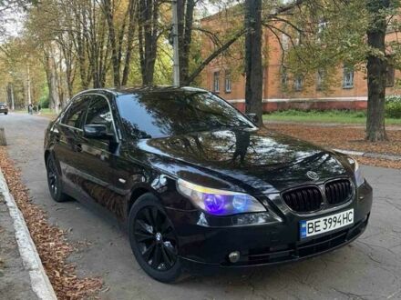 Черный БМВ 525, объемом двигателя 2.5 л и пробегом 220 тыс. км за 7500 $, фото 1 на Automoto.ua