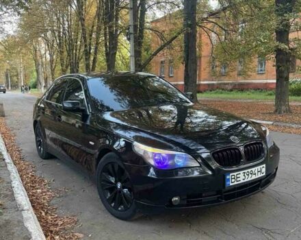 Черный БМВ 525, объемом двигателя 2.5 л и пробегом 220 тыс. км за 7500 $, фото 1 на Automoto.ua