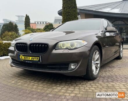 Коричневый БМВ 525, объемом двигателя 3 л и пробегом 215 тыс. км за 17600 $, фото 2 на Automoto.ua