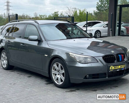 Серый БМВ 525, объемом двигателя 2.5 л и пробегом 367 тыс. км за 8600 $, фото 1 на Automoto.ua