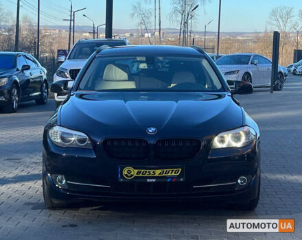 Синий БМВ 525, объемом двигателя 2 л и пробегом 327 тыс. км за 13500 $, фото 1 на Automoto.ua