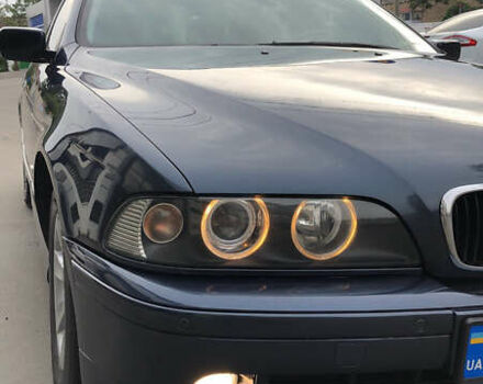 Синий БМВ 525, объемом двигателя 2.5 л и пробегом 380 тыс. км за 5999 $, фото 1 на Automoto.ua