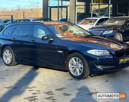 Синий БМВ 525, объемом двигателя 2 л и пробегом 327 тыс. км за 13500 $, фото 1 на Automoto.ua