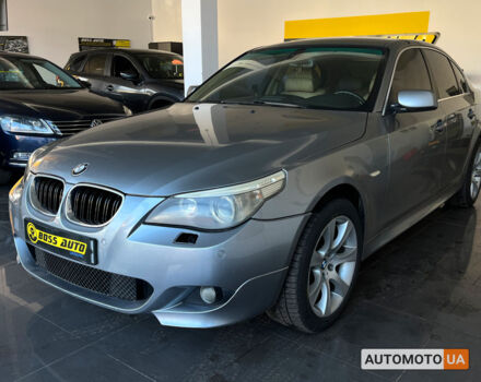 Серый БМВ 530, объемом двигателя 3 л и пробегом 262 тыс. км за 9000 $, фото 2 на Automoto.ua