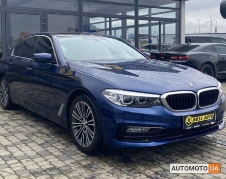 Синий БМВ 530, объемом двигателя 3 л и пробегом 143 тыс. км за 39000 $, фото 1 на Automoto.ua