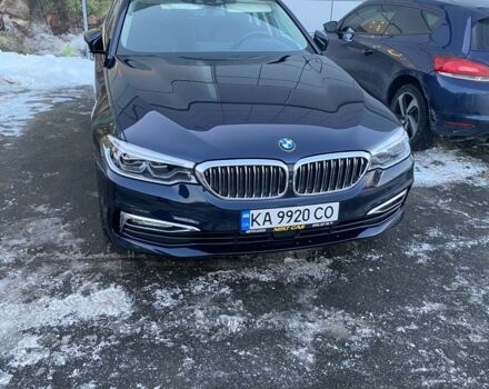 Синий БМВ 530, объемом двигателя 3 л и пробегом 64 тыс. км за 61499 $, фото 1 на Automoto.ua