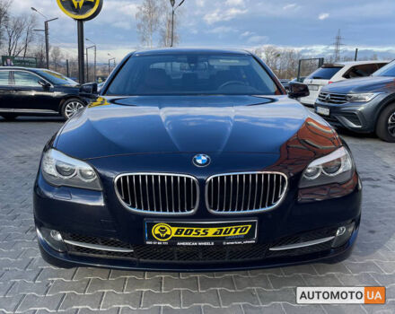 Синий БМВ 535, объемом двигателя 3 л и пробегом 124 тыс. км за 18100 $, фото 1 на Automoto.ua