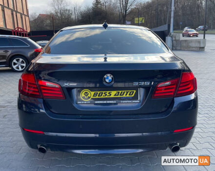 Синий БМВ 535, объемом двигателя 3 л и пробегом 124 тыс. км за 18100 $, фото 4 на Automoto.ua
