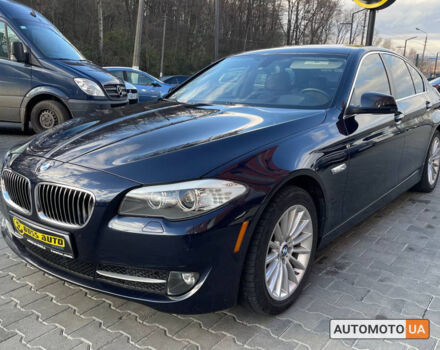 Синий БМВ 535, объемом двигателя 3 л и пробегом 124 тыс. км за 18100 $, фото 2 на Automoto.ua