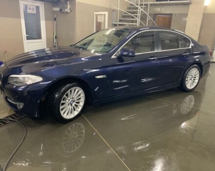Синий БМВ 535, объемом двигателя 3 л и пробегом 180 тыс. км за 18100 $, фото 1 на Automoto.ua