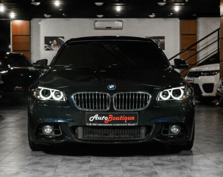 Синий БМВ 535, объемом двигателя 3 л и пробегом 154 тыс. км за 27500 $, фото 1 на Automoto.ua