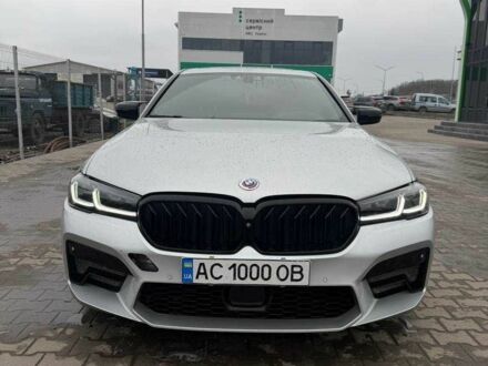 Серый БМВ 540, объемом двигателя 3 л и пробегом 200 тыс. км за 30000 $, фото 1 на Automoto.ua