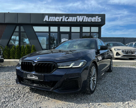 Синий БМВ 540, объемом двигателя 3 л и пробегом 55 тыс. км за 36900 $, фото 1 на Automoto.ua
