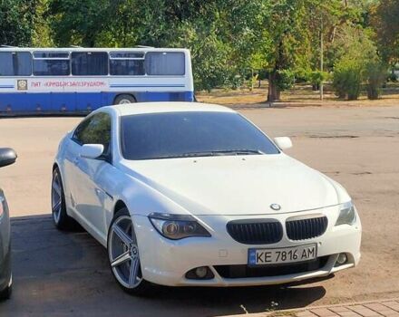 Белый БМВ 6 Серия, объемом двигателя 3 л и пробегом 184 тыс. км за 10999 $, фото 6 на Automoto.ua