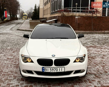 Білий БМВ 6 Серія, об'ємом двигуна 3 л та пробігом 235 тис. км за 10000 $, фото 21 на Automoto.ua