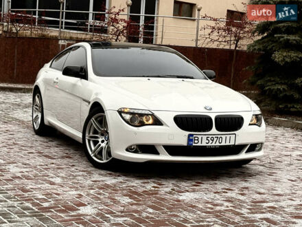Белый БМВ 6 Серия, объемом двигателя 3 л и пробегом 235 тыс. км за 10000 $, фото 1 на Automoto.ua