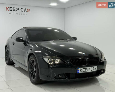 Черный БМВ 6 Серия, объемом двигателя 4.4 л и пробегом 130 тыс. км за 11000 $, фото 3 на Automoto.ua
