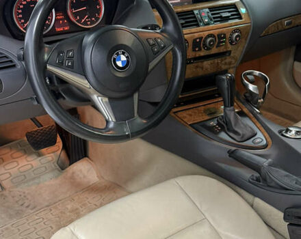 Черный БМВ 6 Серия, объемом двигателя 4.4 л и пробегом 130 тыс. км за 11000 $, фото 10 на Automoto.ua