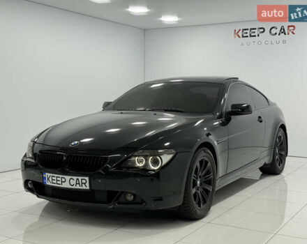 Черный БМВ 6 Серия, объемом двигателя 4.4 л и пробегом 130 тыс. км за 11000 $, фото 5 на Automoto.ua