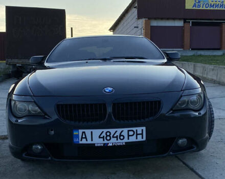 Черный БМВ 6 Серия, объемом двигателя 4.4 л и пробегом 330 тыс. км за 7700 $, фото 8 на Automoto.ua