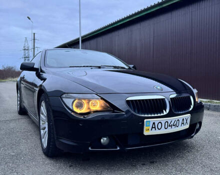 Черный БМВ 6 Серия, объемом двигателя 3 л и пробегом 133 тыс. км за 10500 $, фото 5 на Automoto.ua