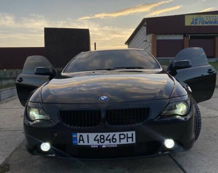 Черный БМВ 6 Серия, объемом двигателя 4.4 л и пробегом 330 тыс. км за 7700 $, фото 3 на Automoto.ua