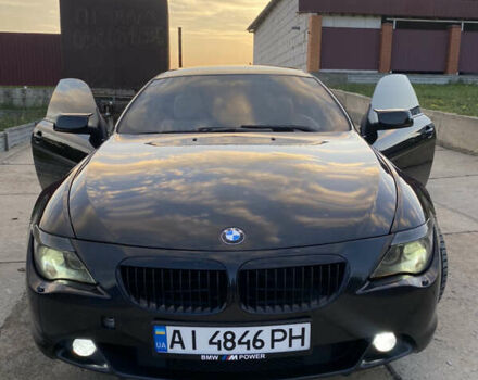Черный БМВ 6 Серия, объемом двигателя 4.4 л и пробегом 330 тыс. км за 7700 $, фото 2 на Automoto.ua