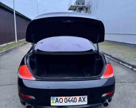 Черный БМВ 6 Серия, объемом двигателя 3 л и пробегом 133 тыс. км за 10500 $, фото 38 на Automoto.ua