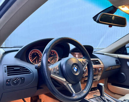 Черный БМВ 6 Серия, объемом двигателя 3 л и пробегом 133 тыс. км за 10500 $, фото 17 на Automoto.ua