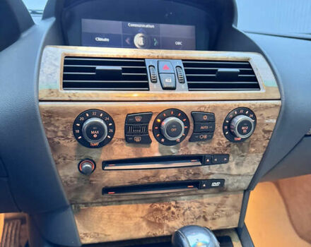 Черный БМВ 6 Серия, объемом двигателя 3 л и пробегом 133 тыс. км за 10500 $, фото 24 на Automoto.ua