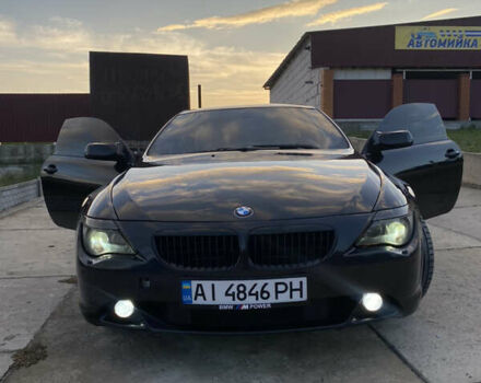 Черный БМВ 6 Серия, объемом двигателя 4.4 л и пробегом 330 тыс. км за 7700 $, фото 4 на Automoto.ua