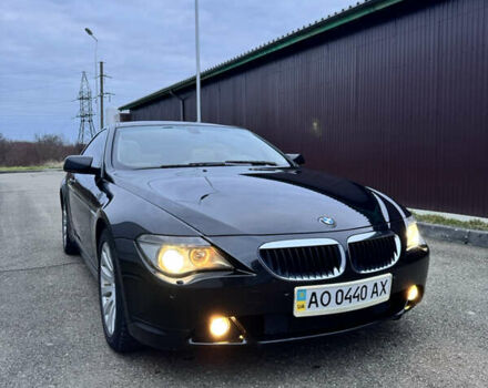 Черный БМВ 6 Серия, объемом двигателя 3 л и пробегом 133 тыс. км за 10500 $, фото 6 на Automoto.ua