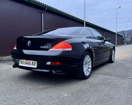 Черный БМВ 6 Серия, объемом двигателя 3 л и пробегом 133 тыс. км за 10500 $, фото 10 на Automoto.ua