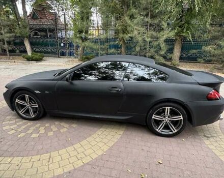 Черный БМВ 6 Серия, объемом двигателя 4.4 л и пробегом 144 тыс. км за 8500 $, фото 1 на Automoto.ua