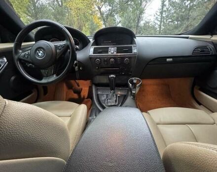 Черный БМВ 6 Серия, объемом двигателя 4.4 л и пробегом 144 тыс. км за 8500 $, фото 21 на Automoto.ua