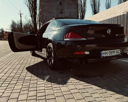 Черный БМВ 6 Серия, объемом двигателя 4.4 л и пробегом 191 тыс. км за 9999 $, фото 8 на Automoto.ua