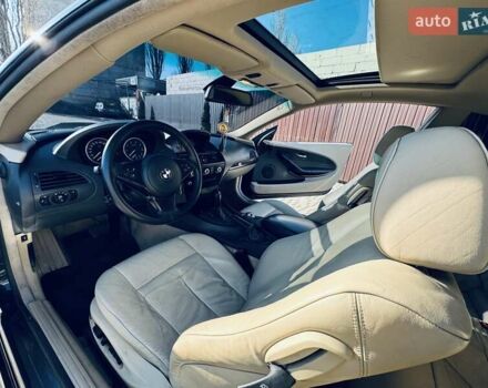 Черный БМВ 6 Серия, объемом двигателя 4.4 л и пробегом 191 тыс. км за 9999 $, фото 13 на Automoto.ua